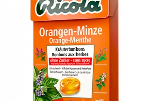 CARAMELOS NARANJA MENTA RICOLA